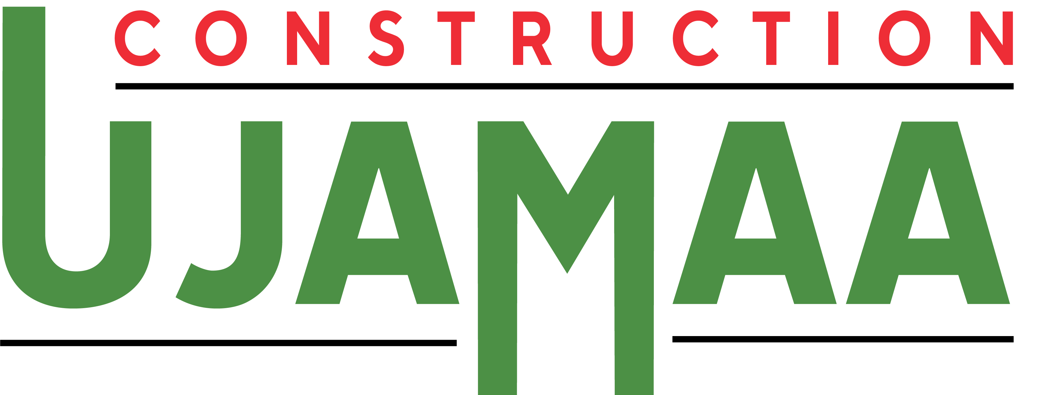 UJAMAA Construction Logo 2022